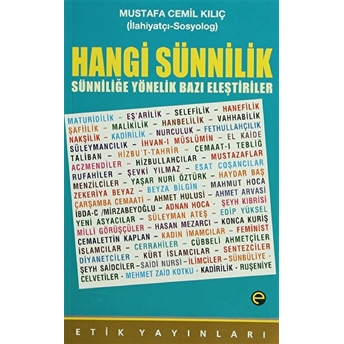 Hangi Sünnilik Mustafa Cemil Kılıç