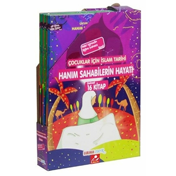 Hanım Sahabilerin Hayatı (16 Kitap Set) - Çocuklar Için Islam Tarihi Hasan Kaluç