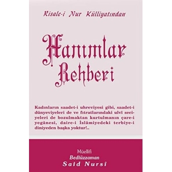 Hanımlar Rehberi - Orta Boy Bediüzzaman Said Nursi