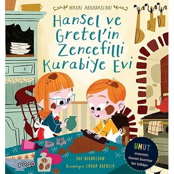 Hansel Ve Gretel'in Zencefilli Kurabiye Evi - Masa Sue Nicholson