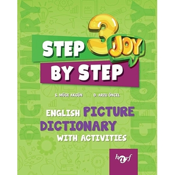 Harf 3. Sınıf Step By Step English Picture Dictionary With Activities