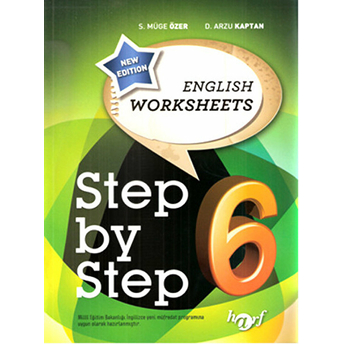 Harf Eğitim Step By Step 6: English Practice Book (Cd'li)