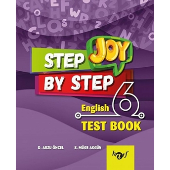 Harf Eğitim Yayıncılık Step By Step Joy 6. Sınıf English Test Book