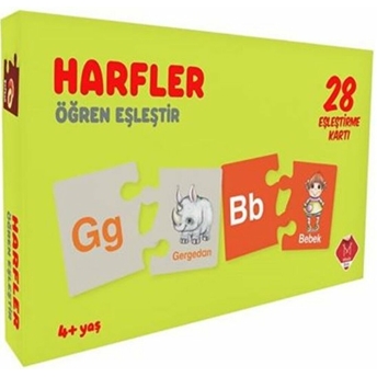 Harfler - Öğren Eşleştir (4 Yaş)