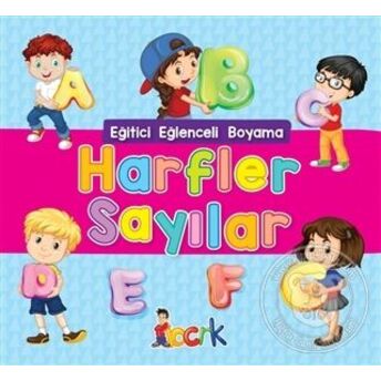 Harfler Sayılar - Eğitici Eğlenceli Boyama Kolektif