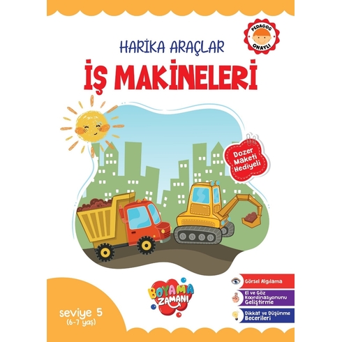 Harika Araçlar – Iş Makineleri Seviye 5 (6-7 Yaş) Kolektif