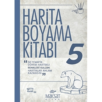 Harita Boyama Kitabı 5 Veli Kural