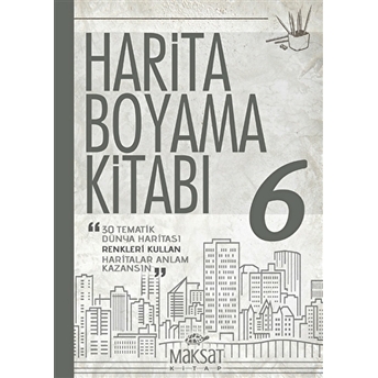 Harita Boyama Kitabı 6 Veli Kural