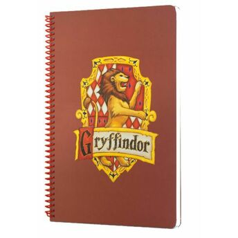 Harry Potter Gryffindor Spiralli Defter Kiremit Rengi