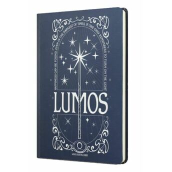 Harry Potter Lumos Sert Kapak Butik Defter