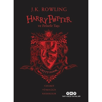 Harry Potter Ve Felsefe Taşı 20. Yıl Gryffindor Özel Baskısı J. K. Rowling