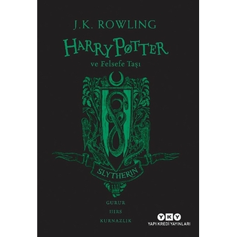 Harry Potter Ve Felsefe Taşı 20. Yıl Slytherin Özel Baskısı J. K. Rowling