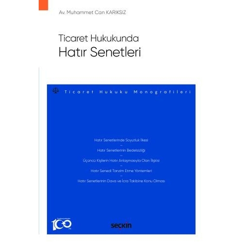 Hatır Senetleri Muhammet Can Karıksız