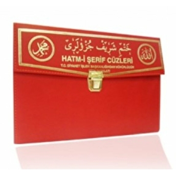 Hatm-I Şerif Cüzleri (Orta Boy 30 Cüz) (Kod:101) Ciltli Kolektif