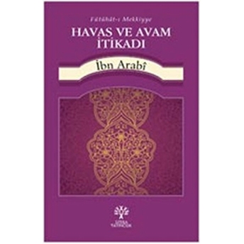 Havas Ve Avam Itikadı Muhyiddin Ibn Arabi