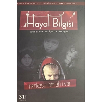 Hayal Bilgisi Dergisi Sayı: 31 Kış 2018 Kolektif