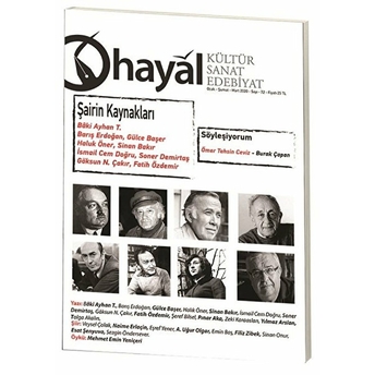 Hayal Kültür Sanat Edebiyat Dergisi Sayı: 72 Ocak-Şubat-Mart 2020 Kolektif