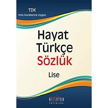 Hayat Türkçe Sözlük Lise Kolektif