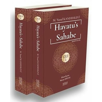 Hayatu'S Sahabe 1-2 Cilt Set Muhammed Yusuf Kandehlevi