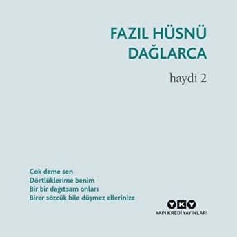 Haydi - 2 Fazıl Hüsnü Dağlarca