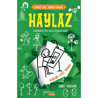 Haylaz Derek'in Maceraları 3 - Hayatım Çizgi Roman (Ciltli) Janet Tashjian