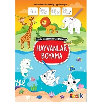 Hayvalar Boyama - Minik Ressamlar Iş Başında Kolektif