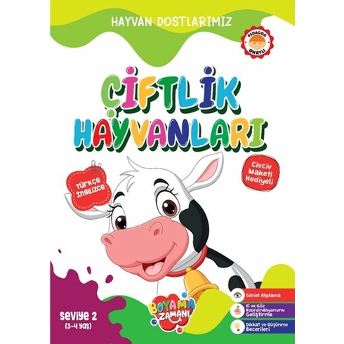 Hayvan Dostlarımız - Çiftlik Hayvanları Seviye 2 (3-4 Yaş) Kolektif