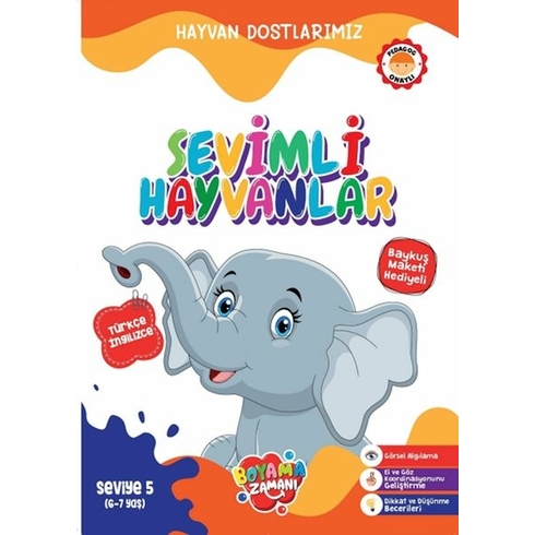 Hayvan Dostlarımız - Sevimli Hayvanlar Seviye 5 (6-7 Yaş) Kolektif