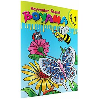 Hayvanlar Alemi Boyama - Böcekler 1 Kolektif