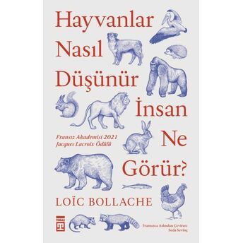 Hayvanlar Nasıl Düşünür Insanlar Ne Görür? Loic Bollache