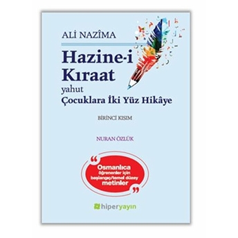 Hazine-I Kıraat 1 Ali Nazima