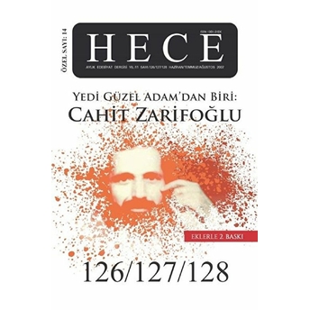 Hece Aylık Edebiyat Dergisi Cahit Zarifoğlu Özel Sayısı: 14 - 126/127/128 (Ciltsiz) Kolektif