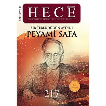 Hece Aylık Edebiyat Dergisi Peyami Safa Özel Sayısı Sayı: 29 / 217