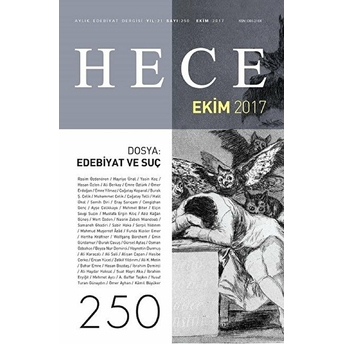 Hece Aylık Edebiyat Dergisi Sayı: 250 - Ekim 2017 Kolektif