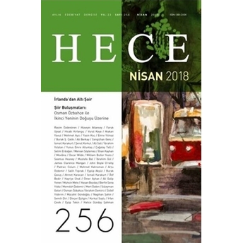 Hece Aylık Edebiyat Dergisi Sayı: 256 - Nisan 2018 Kolektif