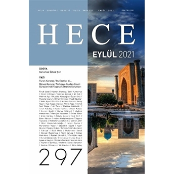 Hece Aylık Edebiyat Dergisi Sayı: 297 Eylül 2021 Kolektif