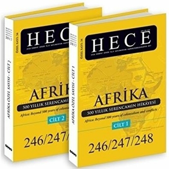 Hece Aylık Edebiyat Dergisi Sayı: 34 - Afrika Özel Sayısı 246/247/248 (Ciltli) Ciltli Kolektif