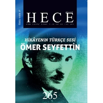 Hece Dergisi Sayı :265 Özel Sayı :37