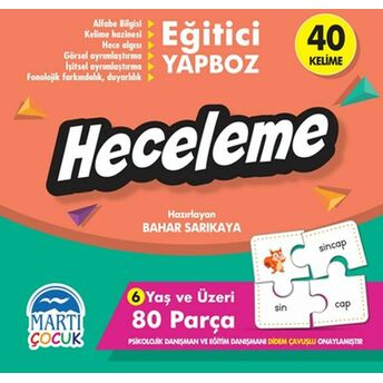 Heceleme - Eğitici Yapboz Kolektif