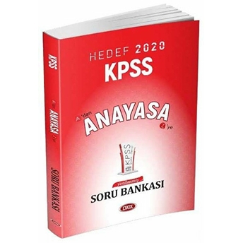 Hedef 2020 Kpss Anayasa Soru Bankası Kolektif