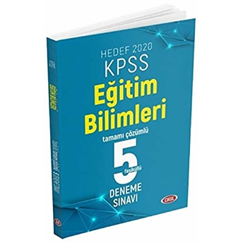 Hedef 2020 Kpss Eğitim Bilimleri Tamamı Çözümlü 5 Deneme Sınavı Kolektif