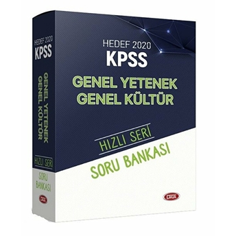 Hedef 2020 Kpss Hızlı Seri Genel Kültür Genel Yetenek Soru Bankası Kolektif