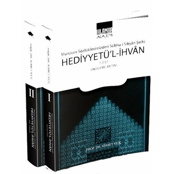 Hediyyetül-İhvan 2 Cilt Takım