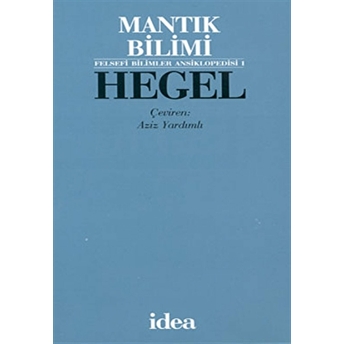 Hegel Mantık Bilimi Ciltli Georg Wilhelm Friedrich Hegel