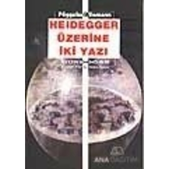 Heidegger Üzerine Iki Yazı O. Pöggeler