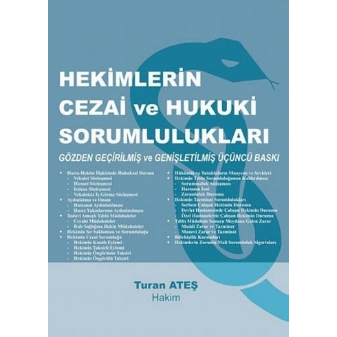 Hekimlerin Cezai Ve Hukuki Sorumlulukları