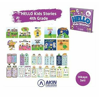 Hello Kids Stories 4Nd Grade Ciltli Bilge Bağcı