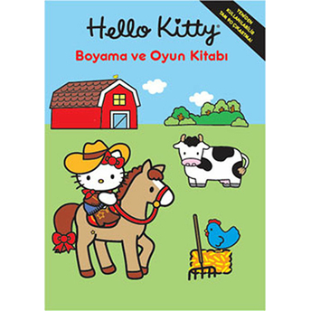 Hello Kitty Boyama Ve Oyun Kitabı Kolektif