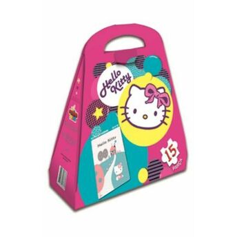 Hello Kitty Çantalı Yap Boz 15 Parça Puzzle (40608)