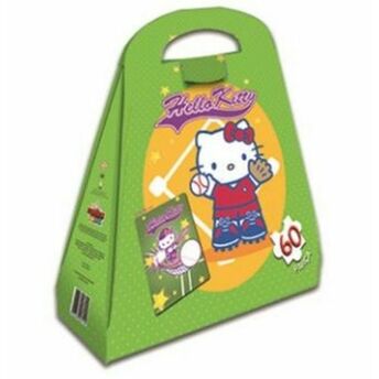 Hello Kitty Çantalı Yap Boz Basketbol 60 Parça Puzzle (40610) Kolektif